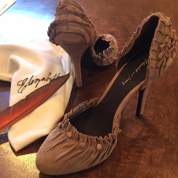 Elizabeth and James Sued pumps, never worn - Picture 5 of 8